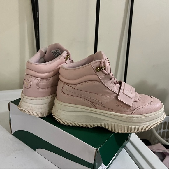 Puma Deva Boots in Marshmallow Pink - Picture 2 of 4